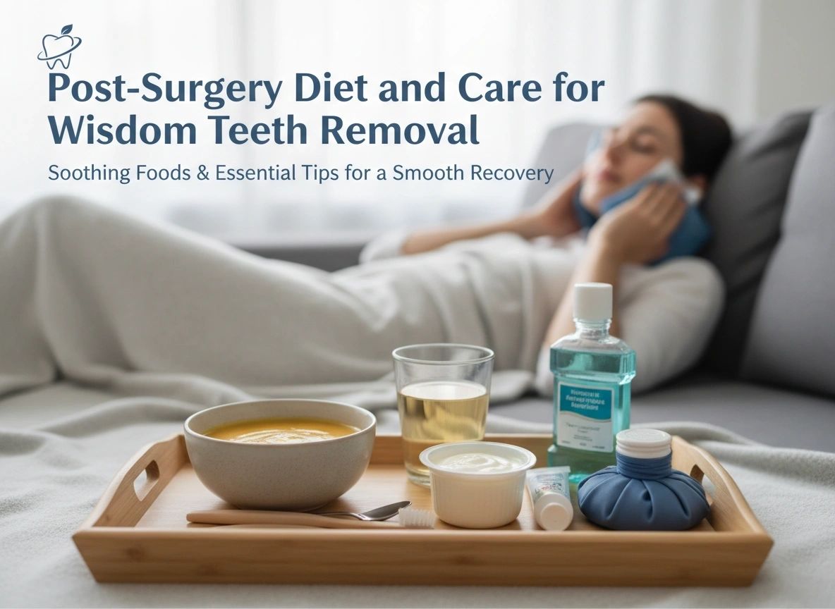 Post-Surgery Diet and Care for Wisdom Teeth Removal